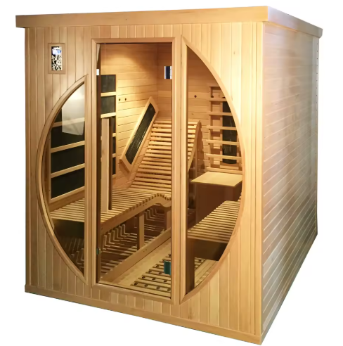 2-Person Double Recliner Indoor Home Infrared Sauna