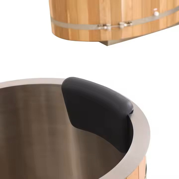 Cedar Wood Cold Plunge with Water Chiller